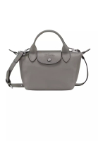 Longchamp LONGCHAMP Le Pliage Extra XS Leather Handbag Turtledove L1500987