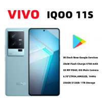Original IQOO 11s 5G Mobiel Phone 6.78inch AMOLED 50MP 4700Mah 200W Super Charge Snapdragon 8 Gen 2 Android 13 NFC