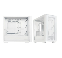 【最高現折268】ASUS 華碩 A21 White Edition MicroATX 白色玻璃透側電腦機殼/90DC00H3-B00000