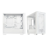 【享最高折300】ASUS 華碩 A21 White Edition MicroATX 白色玻璃透側電腦機殼/90DC00H3-B00000