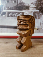 夏威夷守護神木雕 tiki木雕 菲律賓產