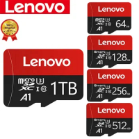 Original Lenovo SD 1TB Micro TF Mini SD Card 256GB 512GB 128gb 64GB TF Memory Flash Card for Phone/Computer/Camera Dropshipping