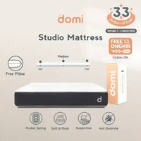 Domi Studio Mattress / Kasur Pocket Spring Bed / Motion Isolation / Mattress in a Box 90 x 200