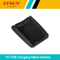 LVSUN EN-EL9 EN EL9 ENEL9 Rechargeable Battery Adapter Plate Case for Nikon EN-EL9a D40 D40X D60 D3000 D5000 Batteries Charger