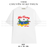 DL - Áo thun Du Lịch NHA TRANG Địa Danh Nổi Tiếng Áo Phông Unisex Cổ Tròn MềMMịn Size 9-100kg
