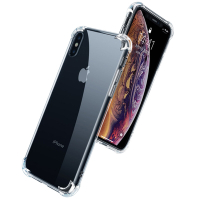 iPhone X XS 透明加厚四角防摔防撞氣囊手機保護殼 iPhoneX保護殼 iPhoneXS保護殼