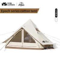Mobi Garden Nature Hike Outdoor Camping Tent Travel Large Space Light Luxury Cotton Rain Proof Sun Protection Camping Equipment