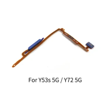 For Vivo Y53s 5G / Y72 5G Power Button Fingerprint Sensor Flex Cable Repair Parts