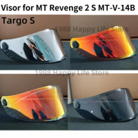 Helmet visor for MT Revenge 2 S MT-V-14B Targo S Replacement Lens Shield Glasses Goggles Windshield Full Face Helmet Accessories