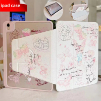 COD พร้อมส่งเคสไอแพด Gen9Gen8 Gen7 10.2 โฮโลแกรม Butterfly iPad Air รุ่นที่ 5 (Gen 5th) Air4 10.9 ge