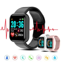 Fashion Smart Bracelet Real Step Count Fashion Alarm Clock Watch Bluetooth Music Fitness Tracker Sports Smartwatch Android D20