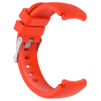 Watchband for Fossil Gen 4 Q Explorist HR Smart Watch Strap Band for Fossil Gen 3 Q Explorist Silicone Straps Red