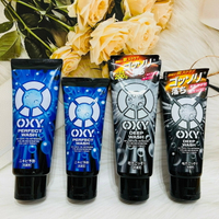 日本 OXY 歐可喜 激爽COOL 酷涼洗面乳 炭深層潔淨洗顏乳 130g 200g 多款供選