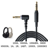 3.5mm Headphone Cable for SONY WH-1000XM3 1000XM4 Wireless Headsets Cord Replacements Gold Plated Connectors 150cm/59inch