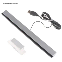 Game Accessoires Wii Sensor Bar Wired Ontvangers Ir Signaal Ray Usb Plug Vervanging Voor Nitendo Wifi Kabel Receiverremote