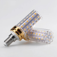 Bóng đèn LED, Bóng đèn siêu sáng, Đuôi xoáy E14 và E27, Ánh sáng ba màu, 12W và 16W, Đèn nến ngô