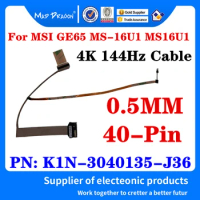 K1N-3040135-J36 K1N-3040135-J36 For MSI GE65 MS-16U1 MS16U1 MS-16U4 LCD EDP LVDS Cable Screen Flexible Flat Wire 4K 144Hz Cable