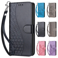Leather Case For OPPO A9 A5 2020 Shockproof Cases Wallet Flip Cover For OPPO A52 A92 A72 A15 A53S 5G A32 A53 4G 3D Pattern Etui
