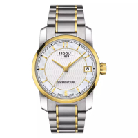 Tissot Jam Tangan Wanita Tissot T-Classic T087.207.55.117.00 Automatic Mother Of Pearl Dial Titanium
