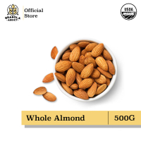 Raw Whole Almond / Kacang Almond Mentah 500G