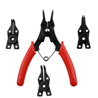 Steel Rust And Corrosion Resistant Retaining Crimping Tongs Circlip Pincers Set Exquisite Workmanship Hand Tool