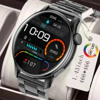 2024 New Women Smart Watch 466*466 AMOLED Screen Sports tracker Always Display Voice Call Original smart watch for Huawei Xiaomi