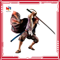 In Stock Megahouse POP Playback Memories ONE PIECE Shanks New Original Anime Figure Model Boy Toys Action Figure Collection Doll