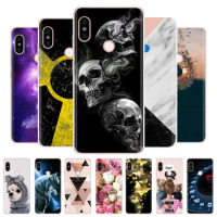 For Xiaomi Redmi Note 5 Case 5.99'' Slim Clear Transparent Soft TPU Silicon Back Cover for Redmi Note 5 Note5 Pro Phone Cases