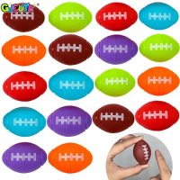 6Pcs Rotatable Soccer Sports Fidget Spinner Ball Toys Vent Decompression Spinning Gacha Machine Birthday Gifts Kids Toys Prizes