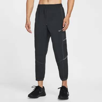 NIKE Men Dri-Fit Retro Track Pant Celana Lari Pria [IF2033-010] A/S Black/Black/Black/Reflective Sil