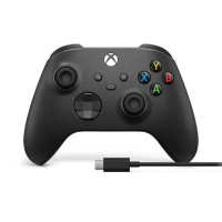 Xbox 無線控制器 磨砂黑 +USB-C 連接線