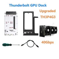 TH3P4G3mini Thunderbolt GPU Dock Connect To Laptop External Graphic Card RTX3060 12G GTX1060 For Notebook For Thunderbolt 3 4