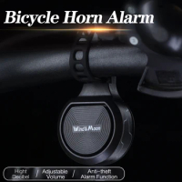 Bicycle alarm electric bell portable USB charging safety electric mountain bike horn alarm loud bell bicycle accessories