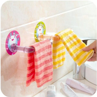 強力吸盤壁掛紙巾架  毛巾 浴室 支架 衛生紙 魔術掛勾 重覆 水洗 環保 多色 ♚MY COLOR♚【Q144】