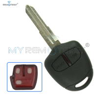 Remtekey Lancer Outlander Colt &amp; Mirage Remote Key 2 Button MIT11R Profile 434mhz ID46LCK For Mitsubishi Shogun Pajero Key