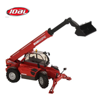 【JOAL 傑歐】1:25工程車 伸縮鏟車 MANITOU(紅色)