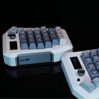 Sofle Split Mechanical Keyboard Kit Bluetooth Type-C Hot Swap RGB Backlight Ergonomic Custom Aluminum Gaming Keyboard