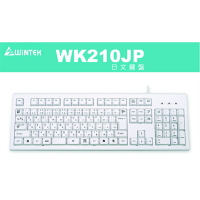 【最高折200+跨店點數22%回饋】WiNTEK 文鎧 WK210JP 日文防潑灑鍵盤