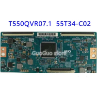 1Pc TCON Board T550QVR07. 1 CTRL TV T-CON 55T34-C02 Logic Board Controller Board