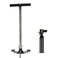 pompa pcp Hand operated pcp pump 300bar high pressure 4500psi 3 stage hand pcp pump 4500psi