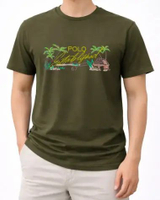 POLO - 7712.53 Mens T-shirt - Hunter Green XL