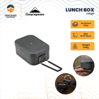 Lunch Box Aluminium Outdoor CAMPINGMOON Nesting Hiking Mendaki