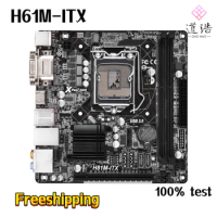 For Asrock H81M-ITX Motherboard 16GB HDMI LGA 1150 DDR3 Mini-ITX H81 Mainboard 100% Tested Fully Work