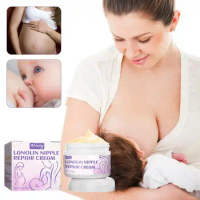 Useful Nipple Repair Cream Significant Effect Lanolin Nipple Repair Cream Lightweight Mini Breastfeeding Gel for Home
