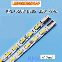 FOR konka LED55F5510PF Article lamp 35018014 KPL+550B1LED2 35018012 56LED 613MM 6V Left +right 100%NEW LED backlight strip