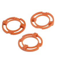 3pcs Lock-Ring Retaining-Plate Holder for Philips Shaving Heads SH70/ 90 Colour Orange Shaver Series S7000 S9000 S9321 S9300