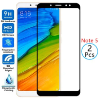 9d protective tempered glass on redmi note 5 pro screen protector for xiaomi readmi not note5 note5pro safety film redmy remi 9h