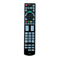 New Remote Control Fit For Panasonic TX-P65VT50T TX-PR50ST50 TX-PR55ST50 TX-PR55VT50 3D Full HDTV TV