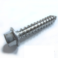 SP011 六角頭螺絲 1/4 X 1-1/2英寸 不銹鋼 水泥壁釘(100支/包 白鐵 六角華司鐵板牙 水泥螺絲)