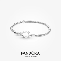 Pandora Moments Infinity Knot Snake Chain Bracelet